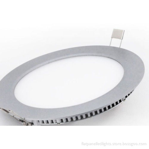 Round Natural White Ceiling Epistar Flat Panel Led Lights D199*14mm 9w 650lm